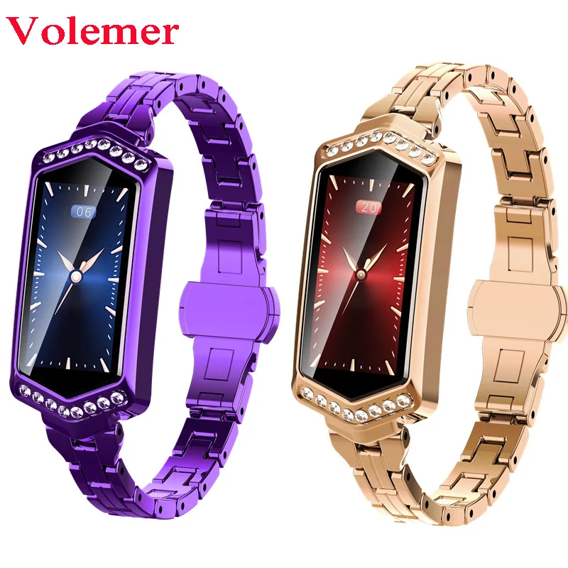 

B78 smart watch women Fitness bracelet Heart Rate tracker Monitor blood pressure oxygen smartwatch band best gift for girlfriend
