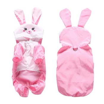 

Dog Pet Raincoat Waterproof Clothes Solid Dog Clothes Rain Coat Puppy Overalls for Dogs Pets Clothing