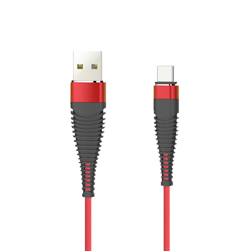 

USB 3.1 TYPE C Cable 2A Fast Charger Metal Braided Data Cord Cord For SONY Xperia L1 XA1 ULTRA X COMPACT XZ XZ2 Premium XZS LETV