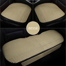 KKYSYELVA Universal Car Seat Cover Set Pad Automobiles Seat Cushion Auto Vehicle Covers Interior Accessories