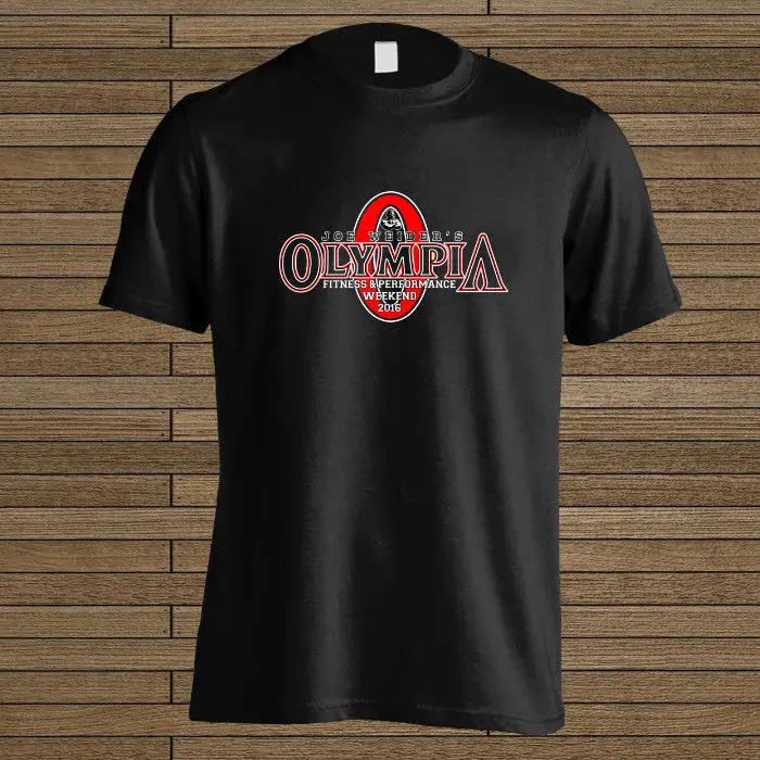 

Hot Selling Mr Olympia bodybuilding fitness New T-Shirt Custom Short Sleeve O-Neck 100%Cotton Mens Printed T shirts