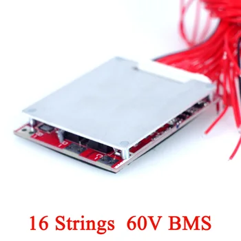 

60V 16 string BMS Electric bicycle battery pack circuit protection board 64V 30A 80A 18650 lithium battery pcb