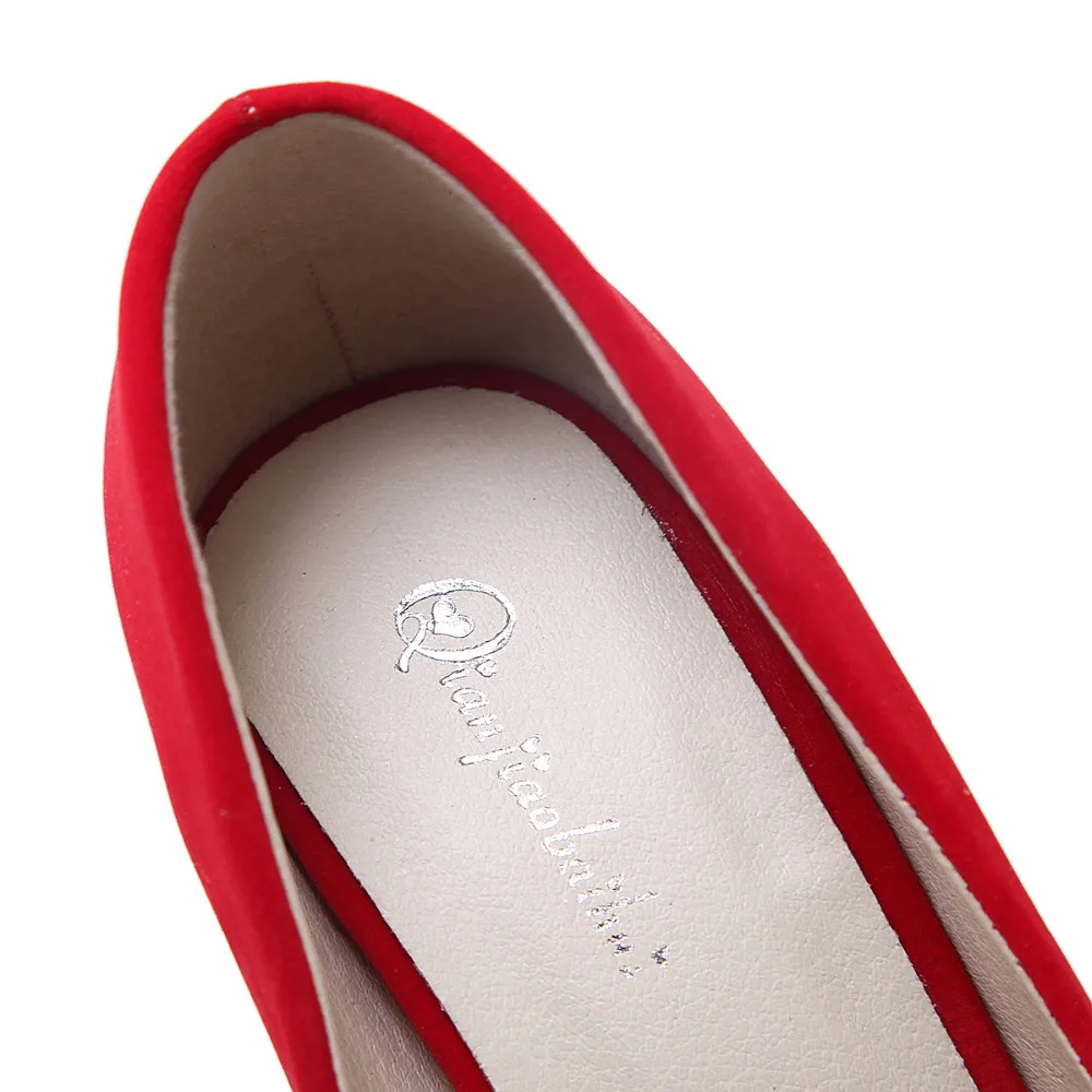 Женские туфли на высоком каблуке; zapatos mujer tacon свадебные туфли schoenen vrouw; женские туфли-лодочки на каблуке; Цвет Красный; escarpins Femme
