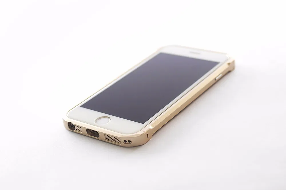 DEVILCASE тип X для iPhone 6 6s полностью алюминиевый Гибридный Металлический бампер рамка модные розовые золотые защитные чехлы с ЧПУ вырез 6 6s