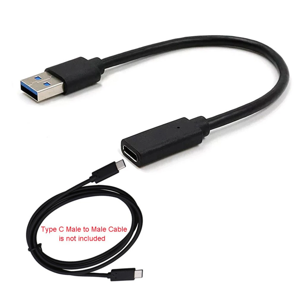 نوع-C USB 3.1 نوع C الذكور إلى USB 3.0 الأنثى وتغ بيانات اتصال مهائي كابلات محول للماك بوك شاحن هاتف محمول يعمل بنظام تشغيل أندرويد الأسلاك