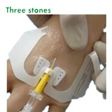 Медицинский I.V. Канюля повязки с U cut стерильные прозрачные дышащие водонепроницаемые пу пленки IV туалетный Одноразовые наклейки