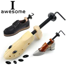 High Quality 1 PC Wood 2-Way Wooden shoe trees Adjustable Shape For women and men shoes tree Professional Shoe Stretchers 1 pair shoes trees expanding wide of shoes flats support device shoes trees adjustable shoe stretchers for women zh541