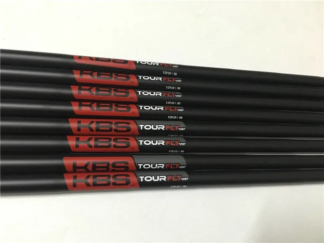 10 шт. KBS Tour FLT стальной черный вал 0 370 размер наконечника для гольфа R/S Flex гольф