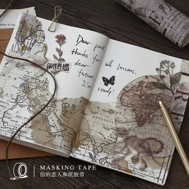 

10cm*5m Vintage washi tape DIY decoration scrapbooking planner masking tape adhesive tape label sticker stationery