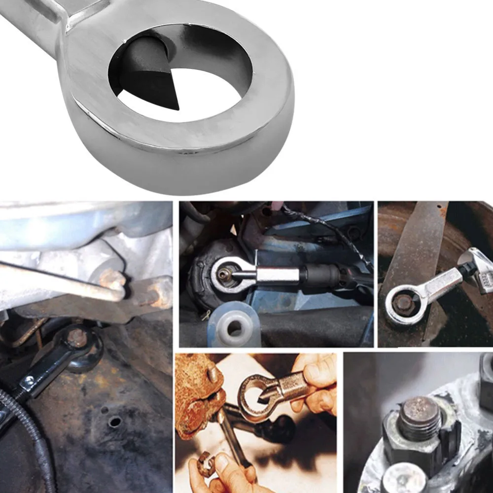 

1/2''-5/8'' 5/8"-7/8" Adjustable Steel Spanner Wrench Remover Cutter Damaged Screw Extractor Rusty Nut Splitter Hex Cracker