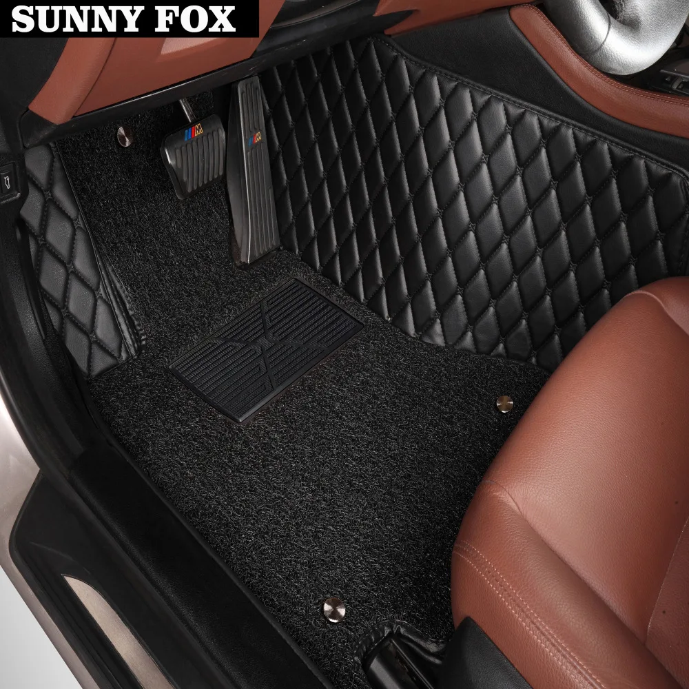 SUNNY FOX автомобильные коврики для Toyota Land Cruiser 200 Prado 150 120 Rav4 Corolla Avalon Highlander Camry Тюнинг