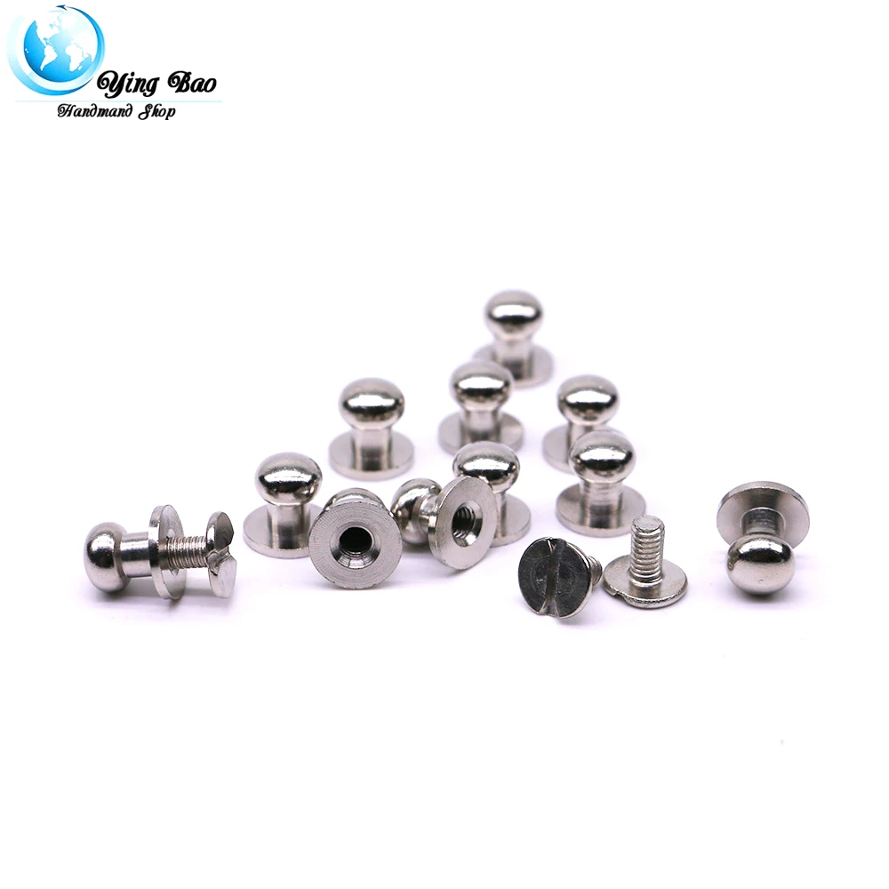 20sets/pack 10mm (Diameter), 10mm (Height)  mushroom rivet bronze 2 Colors rivet 10mm B-14