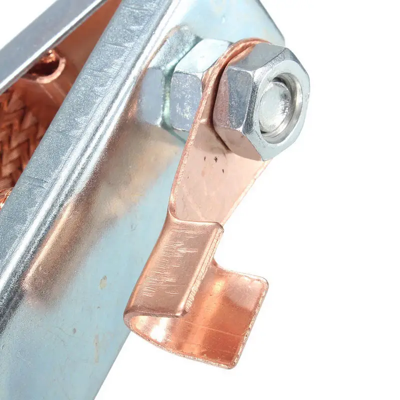 1pc High Quality 300Amp Earth Ground Cable Clip Clamp Welding Manual Welder for Professional Use 175mm Length Mayitr
