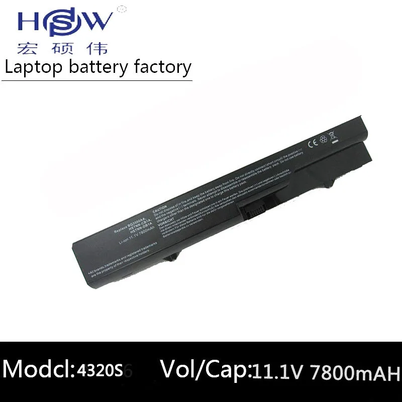 HSW Аккумулятор для ноутбука PH09 PH06 HSTNN W79C 7 HP ProBook 4720s 4525s 4520s 4425s 4421s 4420s 4326s 4325s 4321s 4320t