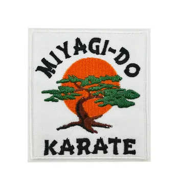 

3'' Karate Kid Miyagi Do Morale Tactical Military Patch Embroidered Iron/Sew on Badge
