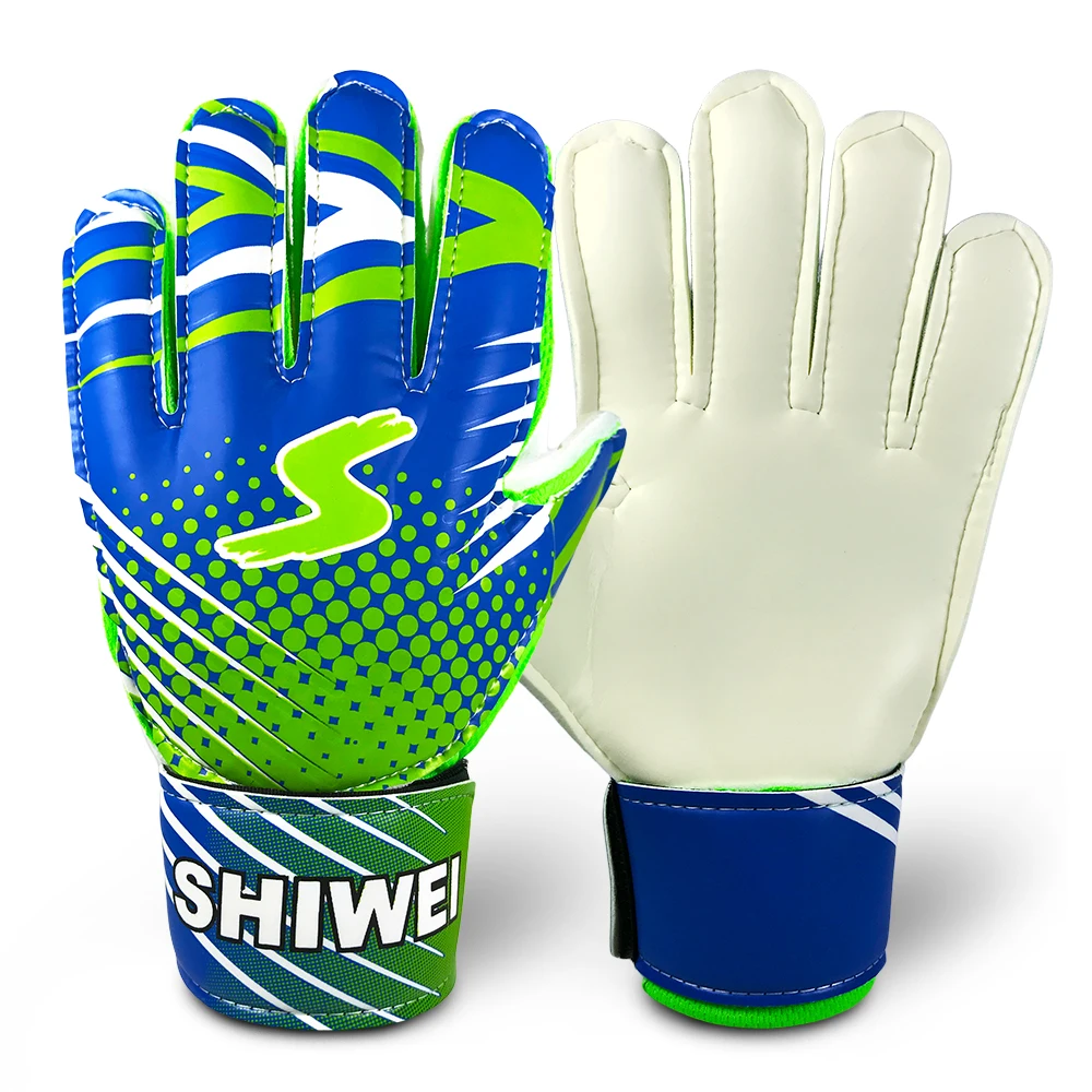 Teenager's Gloves Latex Goalie Gloves Breathable Soccer Gloves Finger Protection