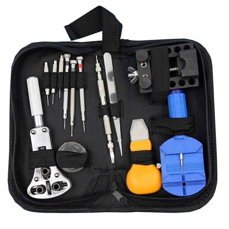 DIY&Professional Watch Repair Tool Kit Set Watch Case Opener Remover