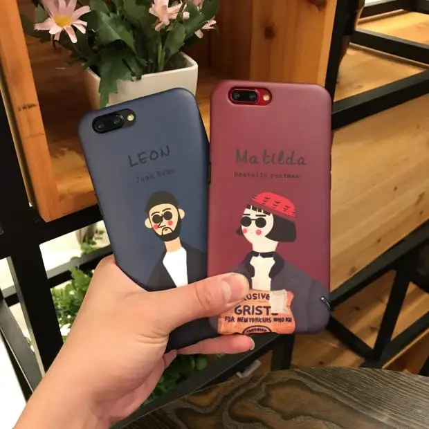 

The Film Leon Matilda Phone Cover Case For Iphone X Xs Max Xr 10 8 7 6 6s Plus Relief Matte Luxury Soft Silicone Couple Coque