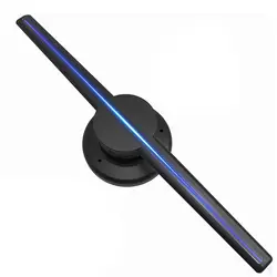 Дешевый Wi Fi 3D голографический проектор дисплей вентилятор голограмма плеер 320 светодио дный LED рекламы ЕС Plug