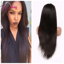 Brazilian virgin human hair lace front wigs black women wholesale full lace human hair wigs brazilian wig straight lace wig