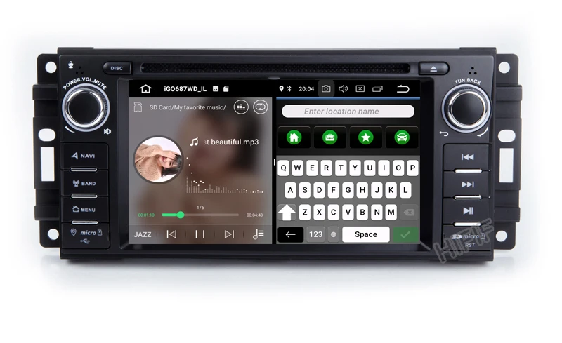 Clearance 8Core 4G+64G Android9.0 Car DVD for Jeep Cherokee 2009 2008 2010 Wrangler car stereo for Dodge radio for Chrysler 9