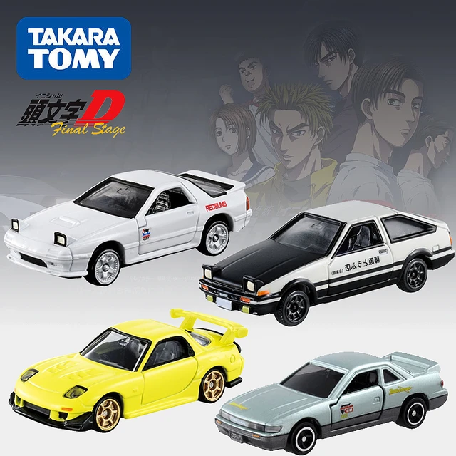 Geniune Takara Tomy Dream Tomica Initial D FC3S RX-7 GT-R R32 FD36 AE86 S13