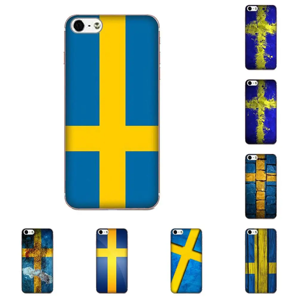 

Soft TPU Cover Case For Samsung Galaxy Note 5 8 9 S3 S4 S5 S6 S7 S8 S9 S10 mini Edge Plus Lite Sweden Flag