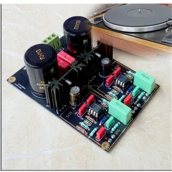 

reference Germany DUAL Circuit NE5532 / 0PA2111 / LME49720NA Vintage player MM moving magnetic head singing amplifier board