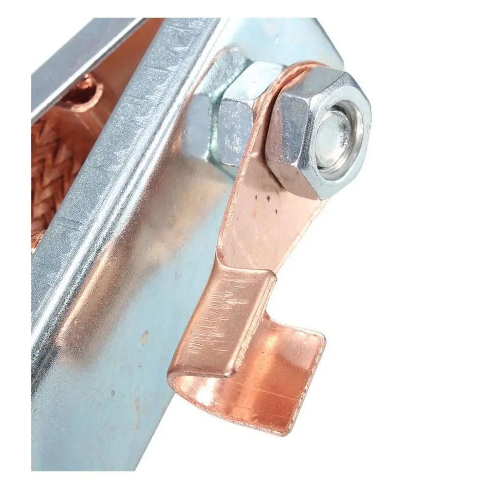 300Amp дуговая сварка заземление медная Ручка Скоба зажим и кабель 16 футов 5