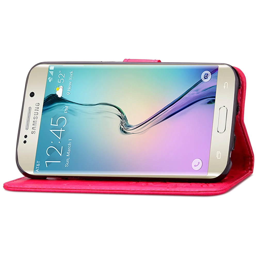 Чехол для Samsung Galaxy S6 edge S 6 Edge G925F G925 SM G925i G925fq флип кошелек кожаный чехол