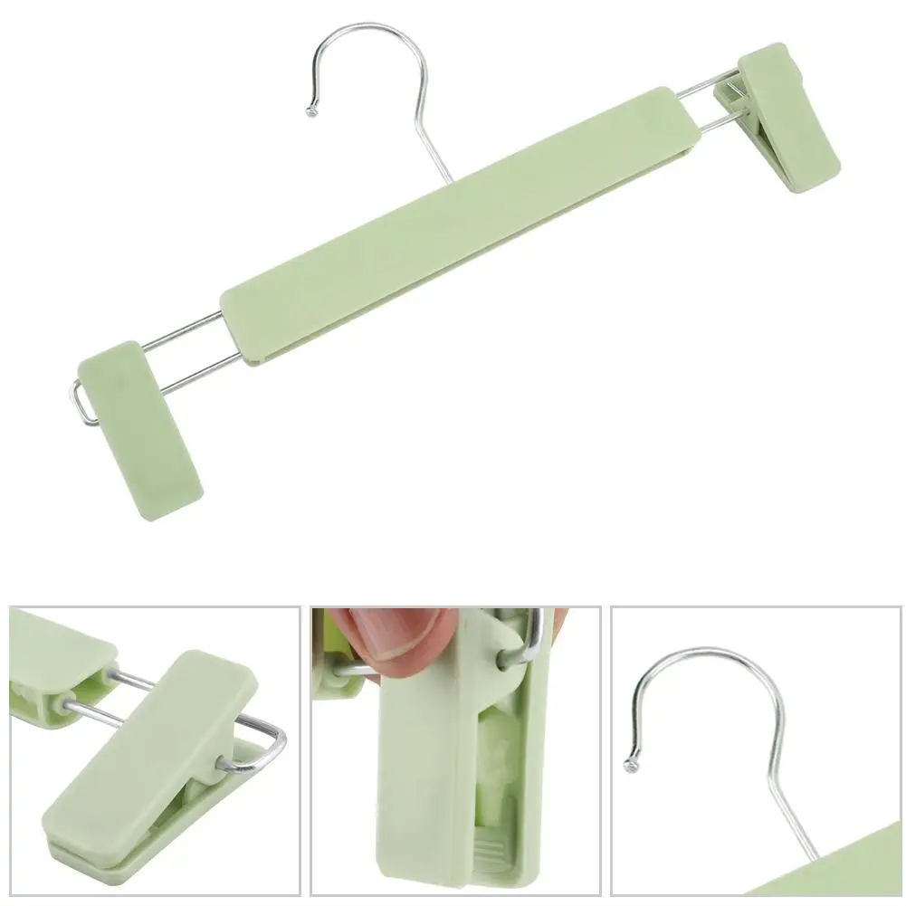 5 шт. вешалка для брюк Tro Применение r Вешалка для одежды стеллаж с зажимами Хо Применение держать Применение