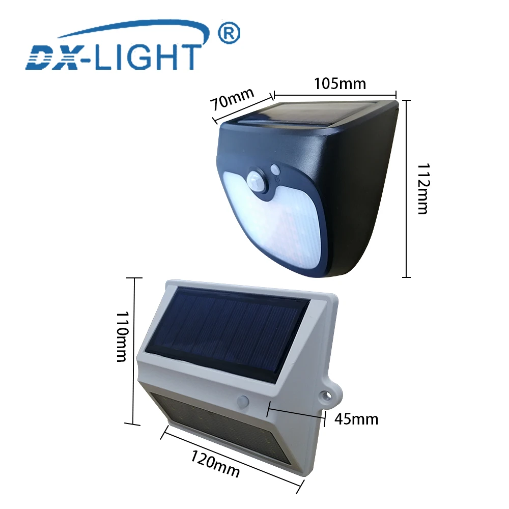 Светодиодный солнечный свет, настенный свет 61/12 светодиодный s Открытый водонепроницаемый энергосберегающий уличный дворовый путь для дома сада лампа безопасности