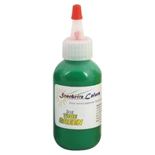 Настоящие зеленые цвета Перманентный макияж Пигмент 60 мл/бутылка(2 унции) косметические чернила для татуировки набор краски 5 шт./партия