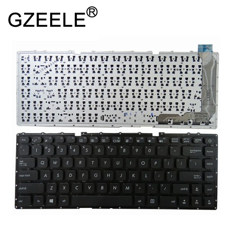 GZEELE New for Asus VivoBook F441UA F441UV X400NA X441NA US Black Keyboard GZEELE New for Asus VivoBook F441UA F441UV X400NA X441NA US Black Keyboard