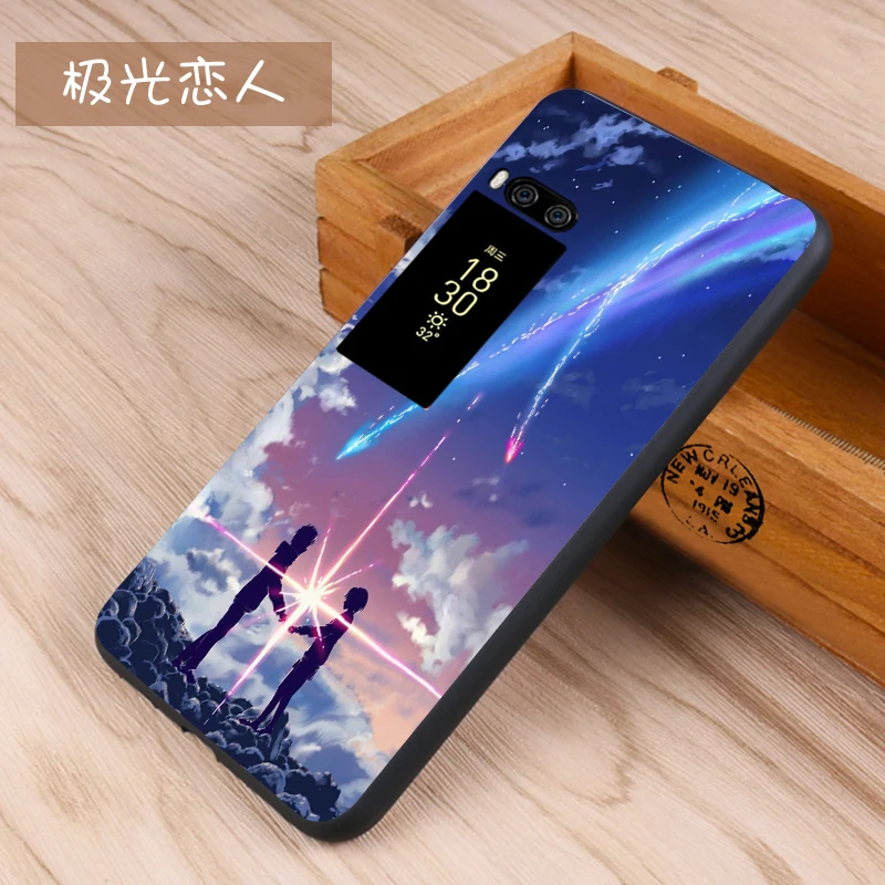 Meizu pro 7 plus Case Original Cover for Meizu pro 7 plus Case bag Cover Skin Wolf Fish Skull pro7 plus Fundas 100% BiNFUL 27