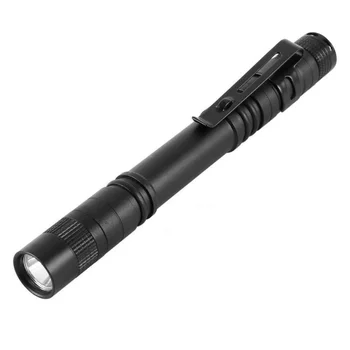 

Mini Penlight LED Flashlight Torch Pocket Light Waterproof Lantern AAA Battery For camping hiking