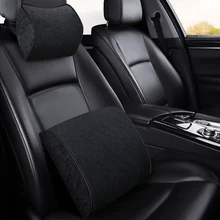 KKYSYELVA всплеск памяти поддержка подушки для автомобиля и подголовника шеи Комплект подушек аксессуары для интерьера