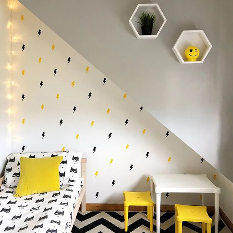 

Lightning Decorative Stickers Wall Sticker For Baby Room Wall Decal Stickers
