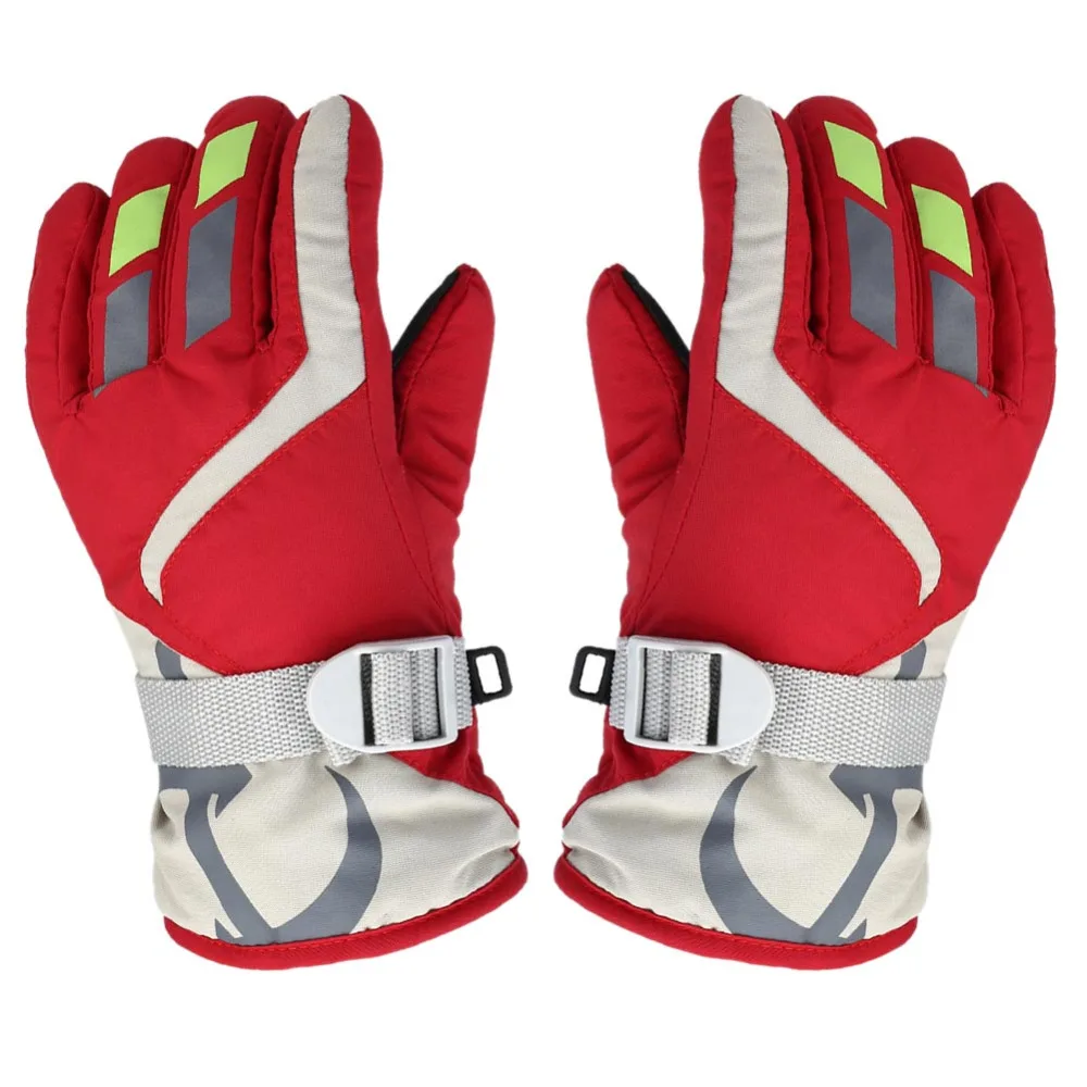 New Winter Non-slip Ski GlovesWaterproof Warm Unisex Hockey Gloves Outdoor Sport Mountain Skiing Snowboard Gloves Kid Children