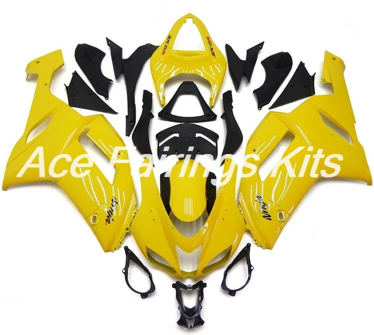 

New Abs Fairings Kit Fit for kawasaki Ninja ZX6R 636 2007 2008 07 08 6R ZX-6R motorcycle Bodywork set Yellow glossy