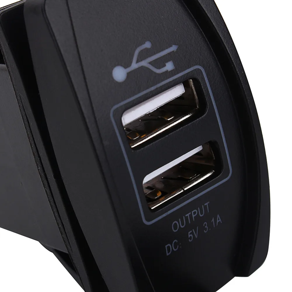 Новое поступление мотоциклетная Автомобильная лодка двойной USB источник питания