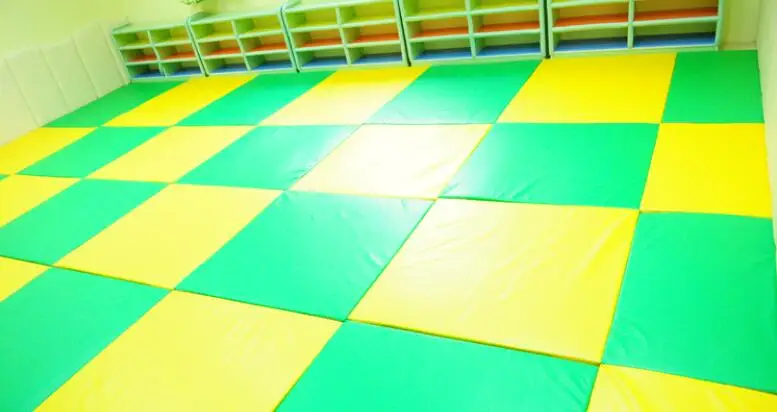 

amusement indoor playground PU soft floor mat for kids play center wall pad