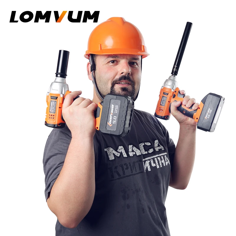 LOMVUM Электрический гаечный ключ трещотка металлическое изделие грузовик