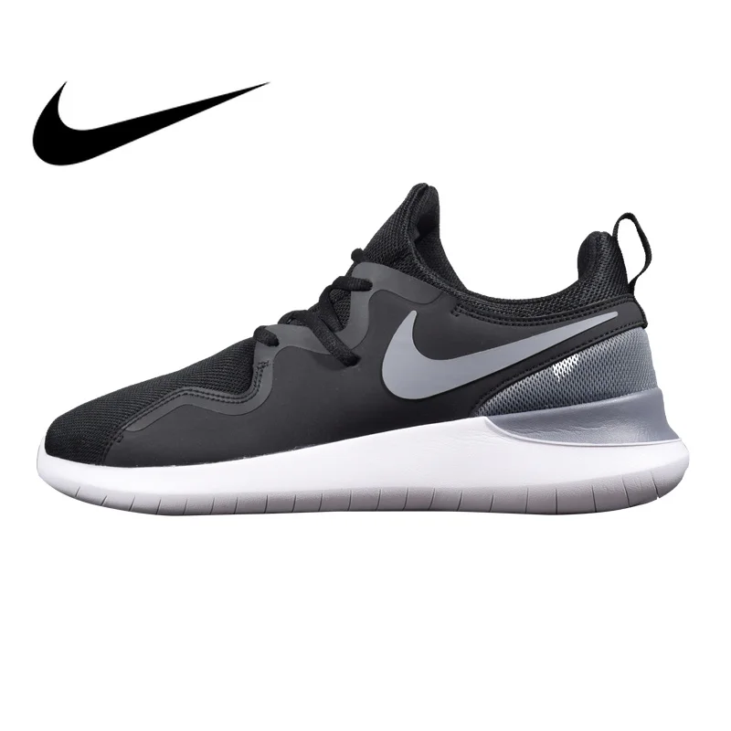 

Original Nike Wmns Tessen Men's Running Shoes Black & White Shock Absorption Wear-resistant Breathable Lightweight AA2160