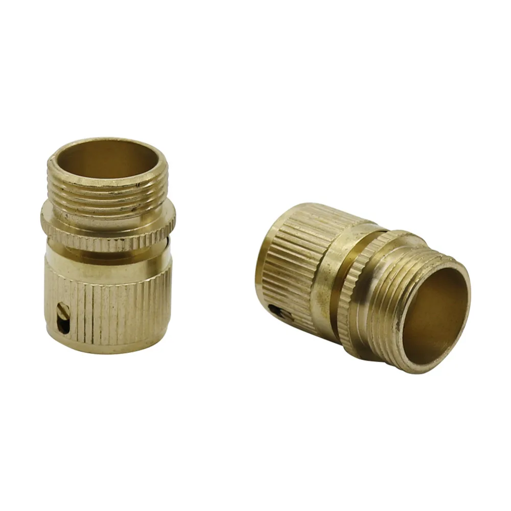 

3/4" Male thread Car wash gun special connector Brass quick connector Garden hose water pipe connector 2 Pcs