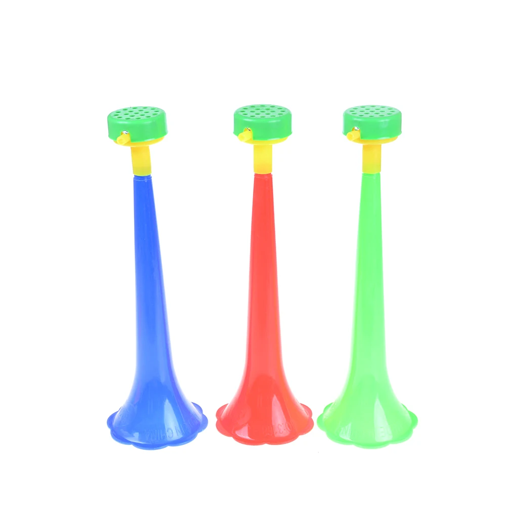 Football Stadium Cheer Fan Horns Soccer Ball Vuvuzela Cheerleading Learning Education Toys Kids Children Kid Trumpet
