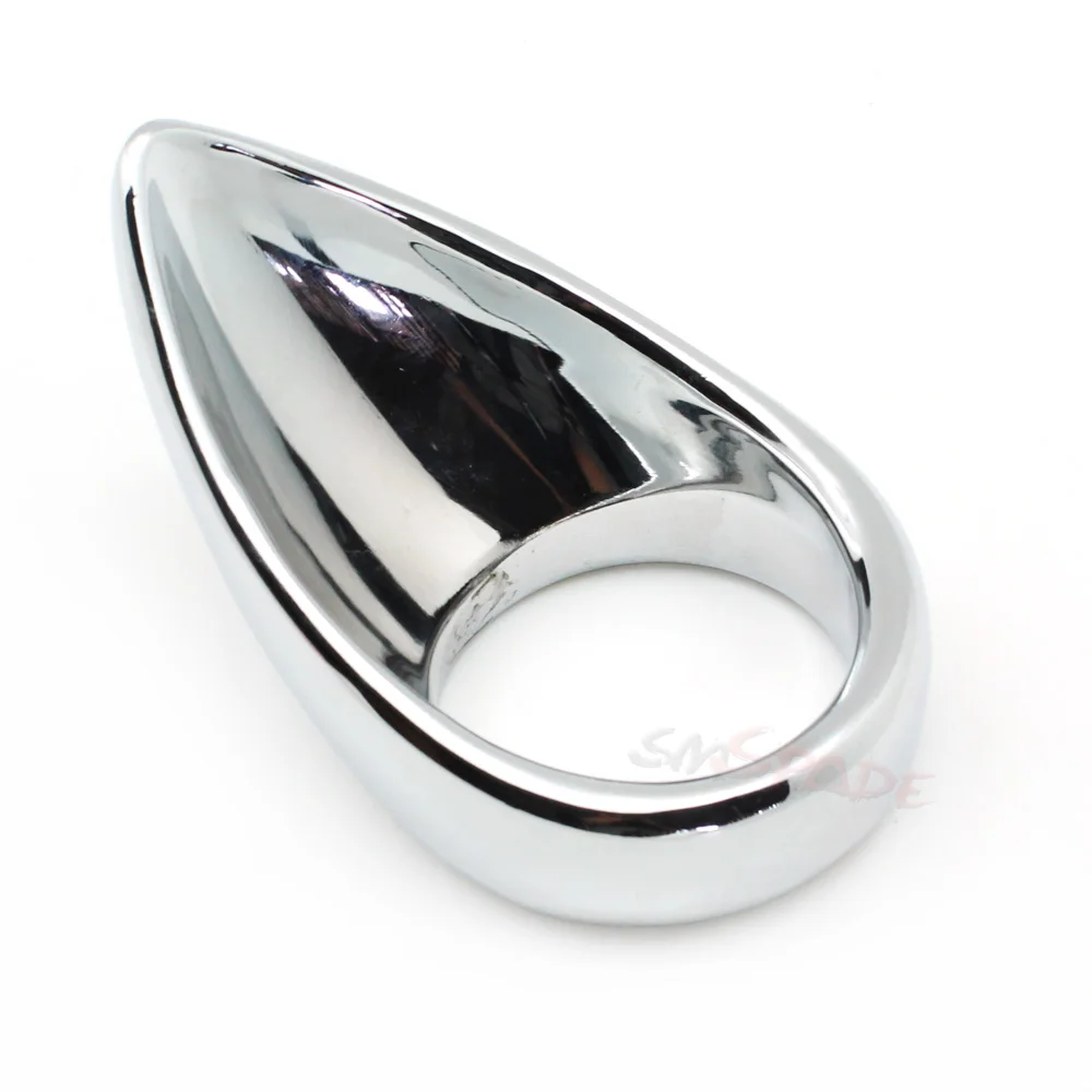 Najtaniej Smspade żelazny metalowy pierścień kogut D 45mm 50mm, pierścień kogut ze stali nierdzewnej dla mężczyzn, opóźnienie sex cock cage, sex zabawki dla dorosłych nowy pierścień