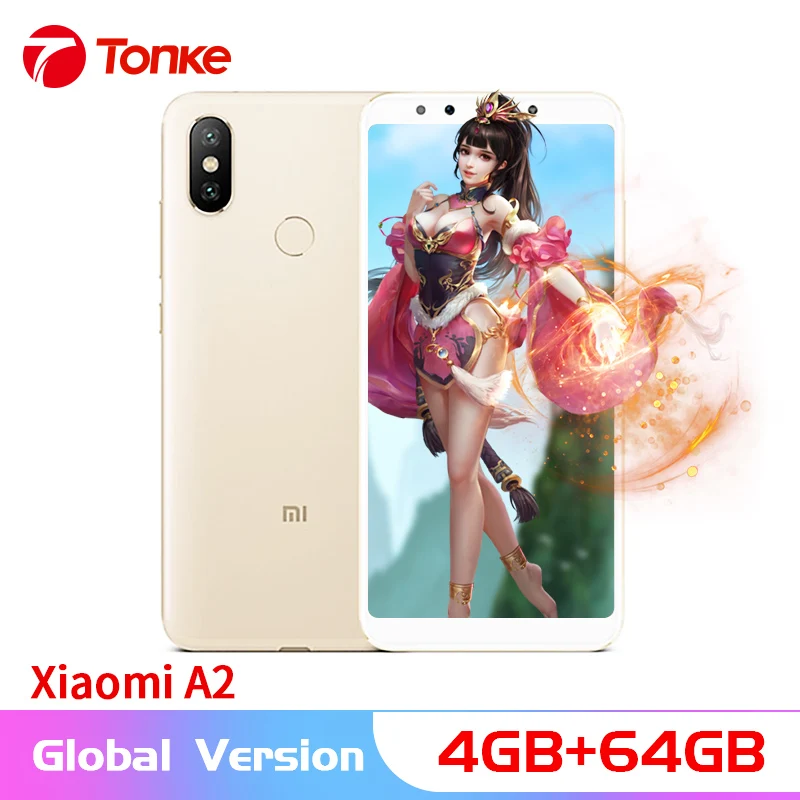 Глобальная версия Xiaomi mi A2 4 Гб Оперативная память 64 Встроенная мобильного