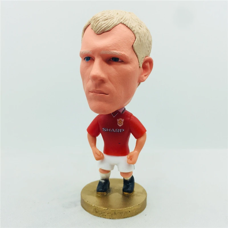 

2.55 Inches MU# Paul Scholes Doll 18# Soccer Star Figures