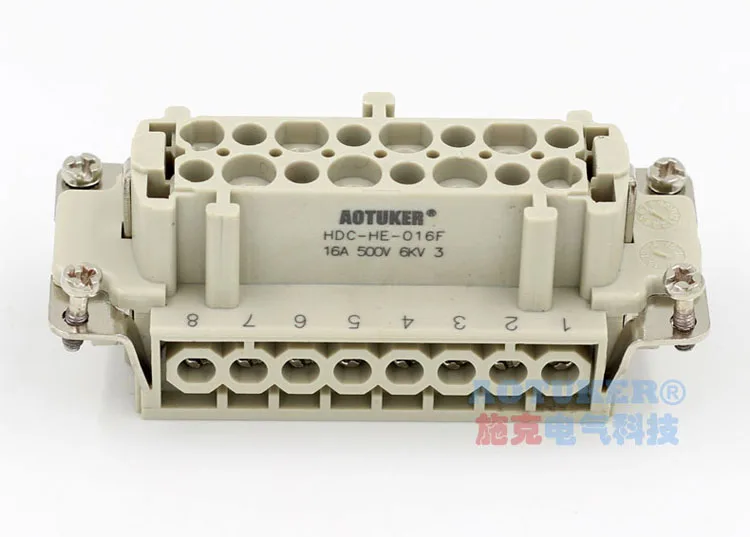 Сверхмощный разъем HDC-HE-016F | Инструменты